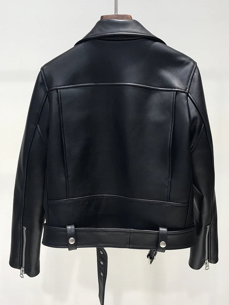 Veste Femme Style Moto
