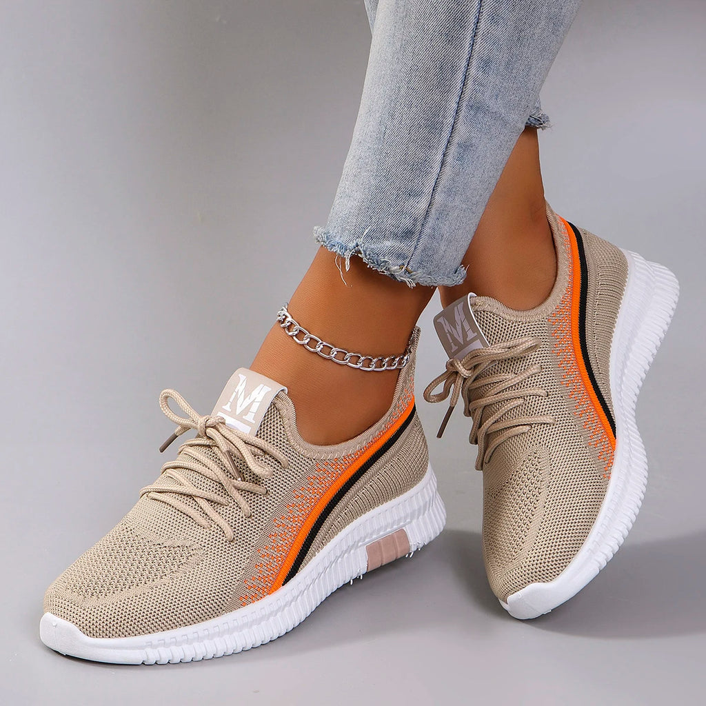 Chaussures Femme – Semelle Plate Lacets | Été