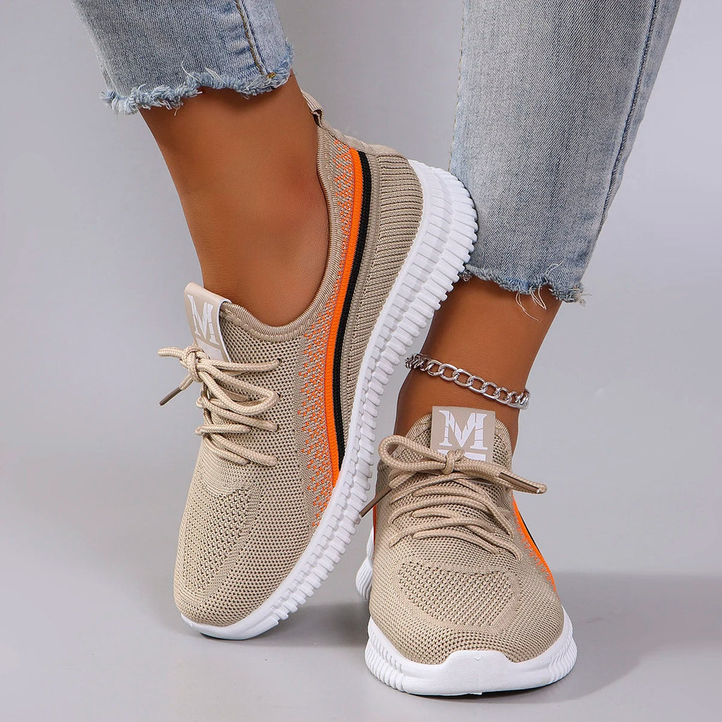Chaussures Femme – Semelle Plate Lacets | Été