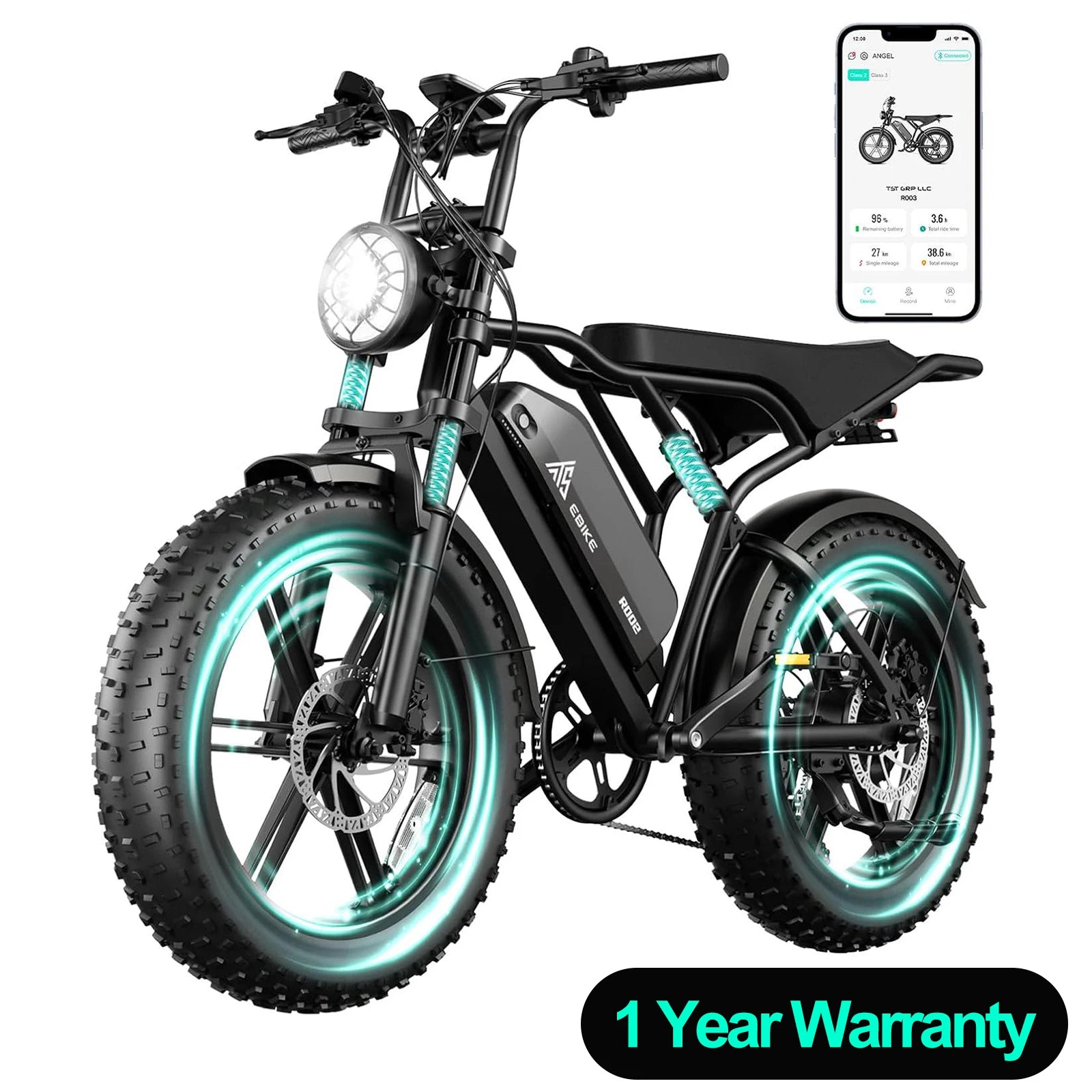 VTT Électrique Autonomie 100 km | Tout-Terrain