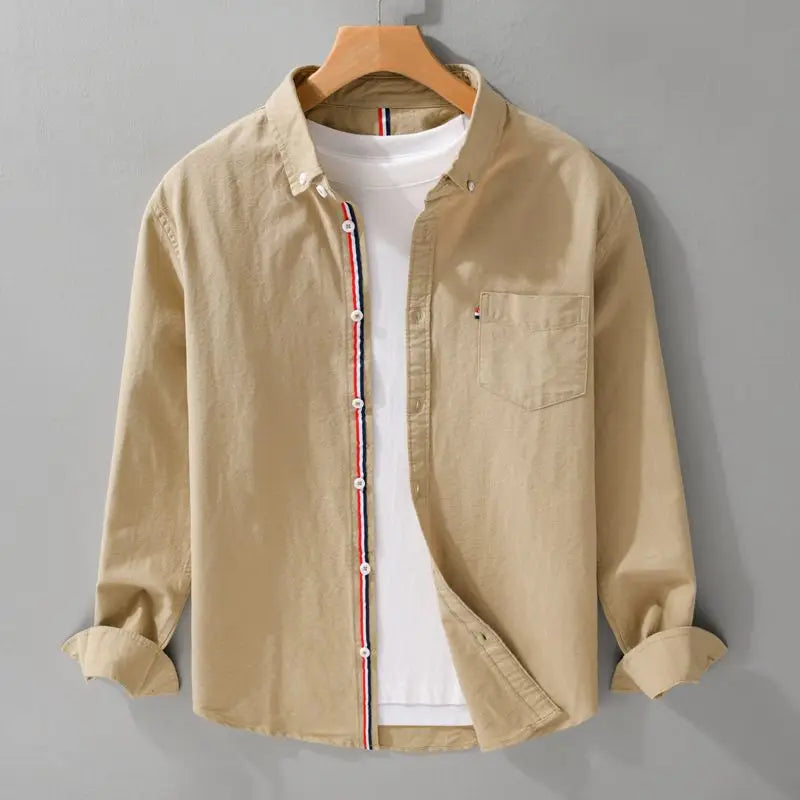 Chemise Manches Longue Coupe Casual