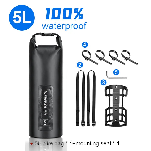 Sacoche de Fourche Vélo Étanche 5L