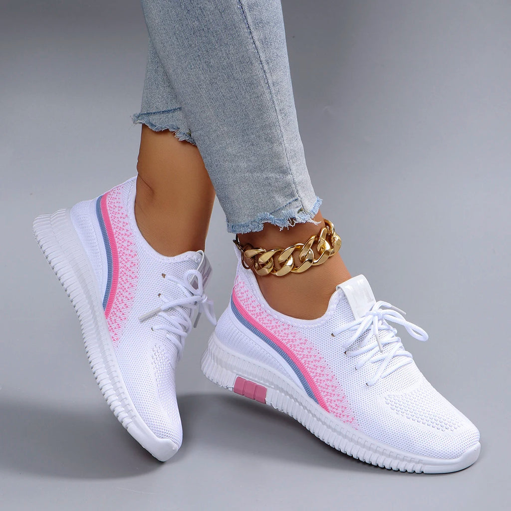 Chaussures Femme – Semelle Plate Lacets | Été