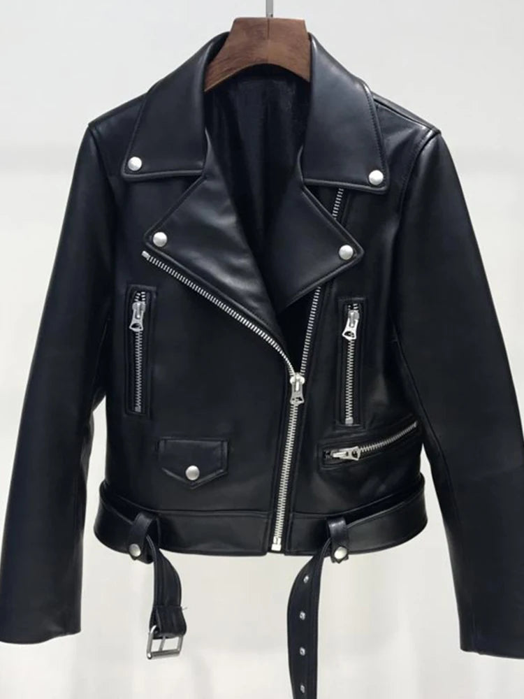 Veste Femme Style Moto