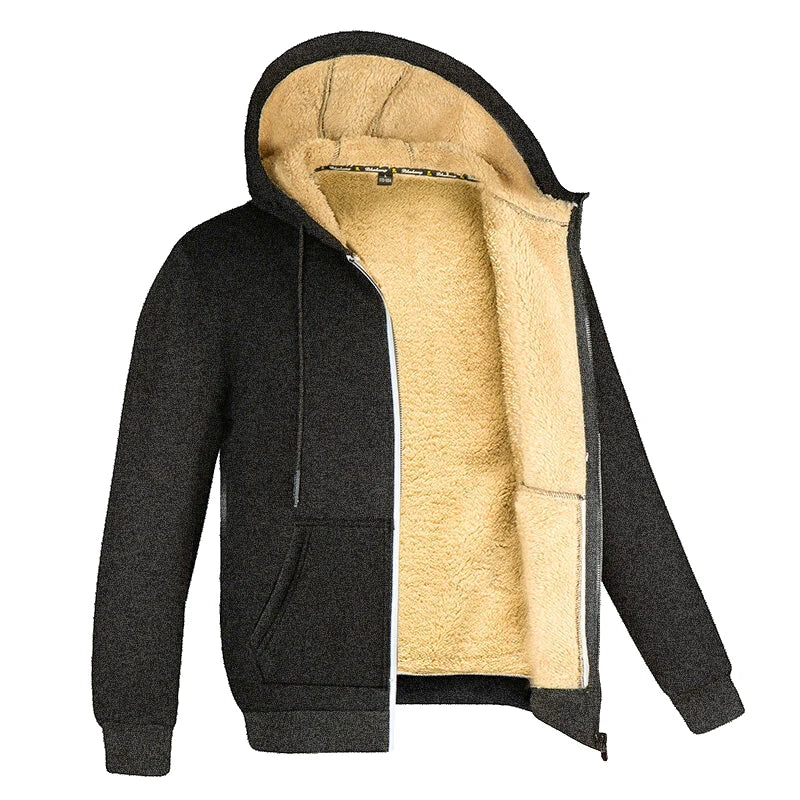 Veste Polaire Homme À Capuche