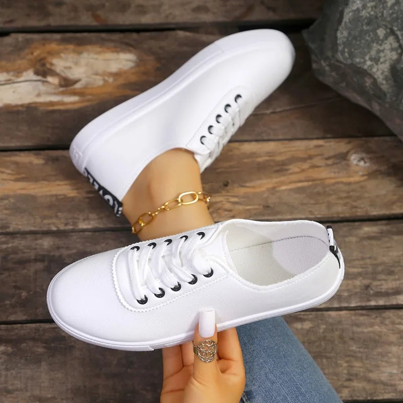 Chaussures Blanches – Semelle Souple