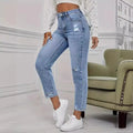 Jean Femme Délavé Style Casual