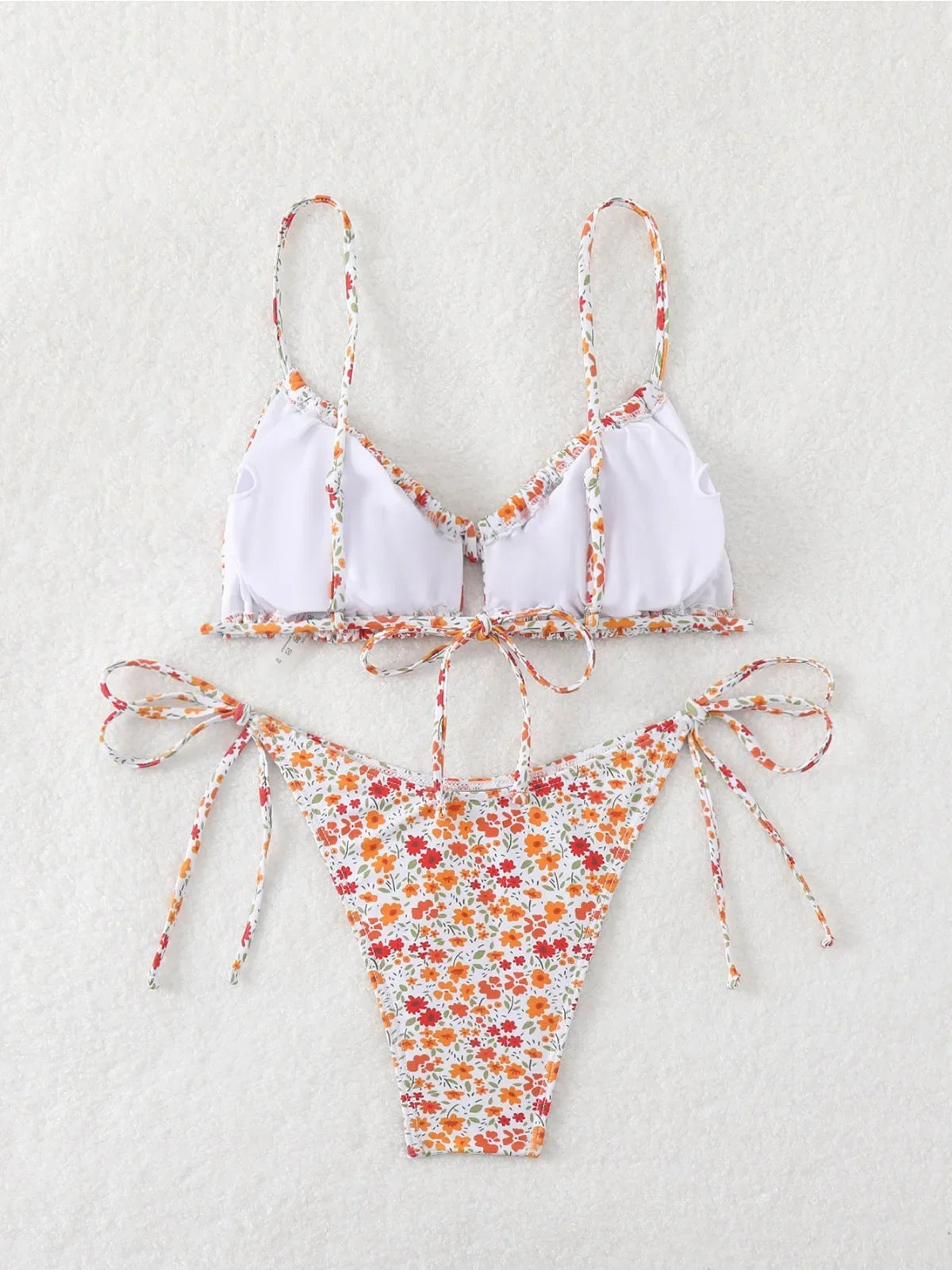 Bikini 2 Pièces Floral– Maillot de Bain