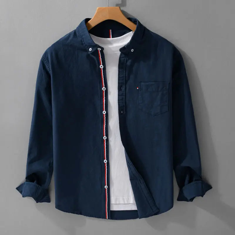 Chemise Manches Longue Coupe Casual