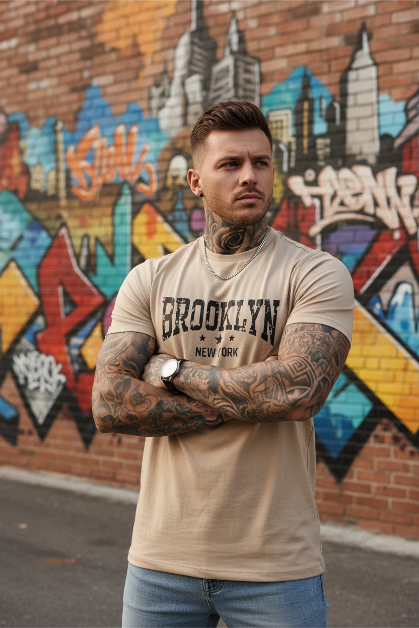 Beige – Graffiti Mural