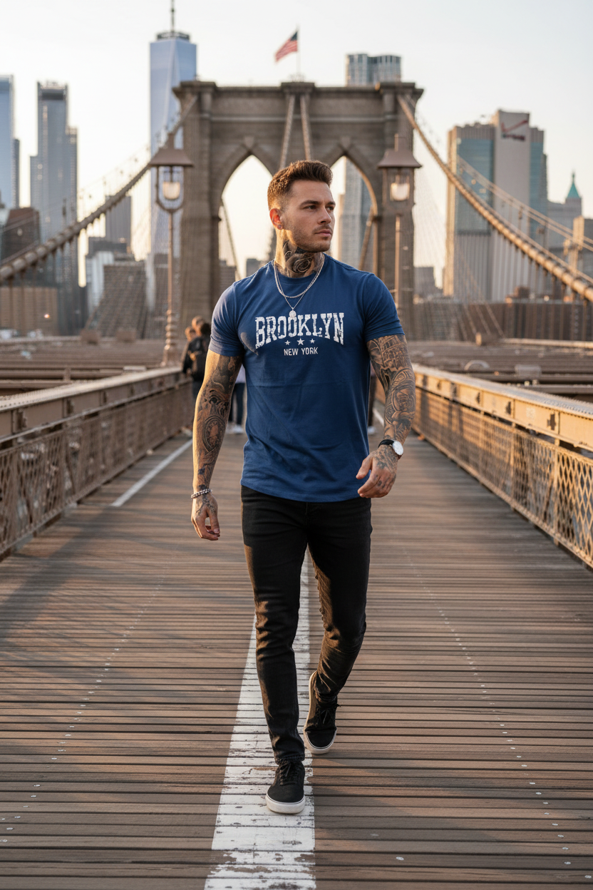 Bleu – Brooklyn Bridge