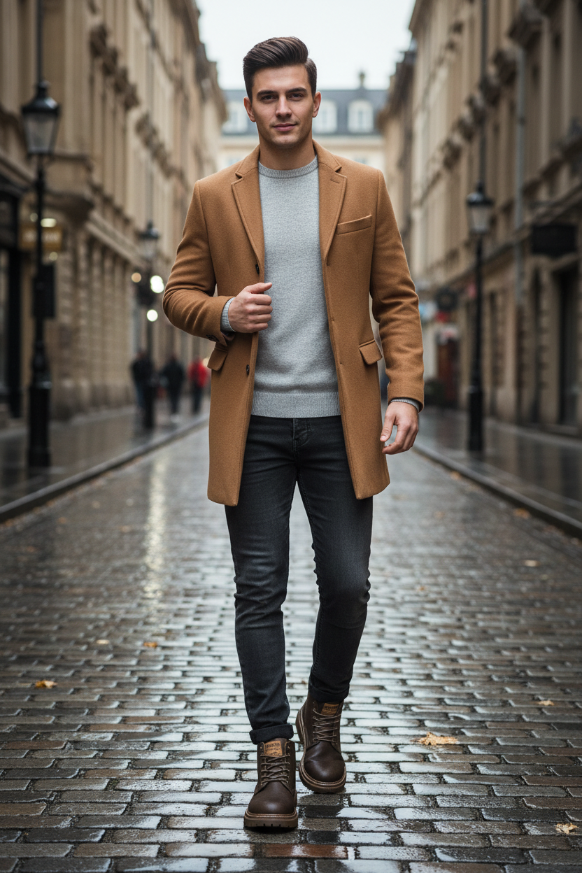 Boots Marron – British Style
