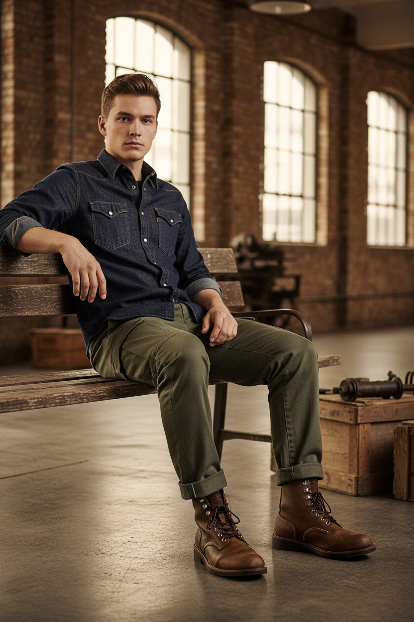 Bottines Beeswax – Loft vintage