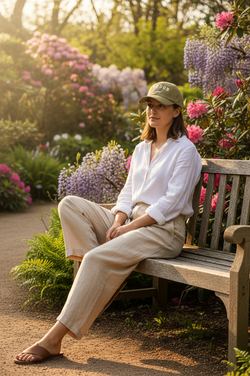 Casquette Khaki – Jardin