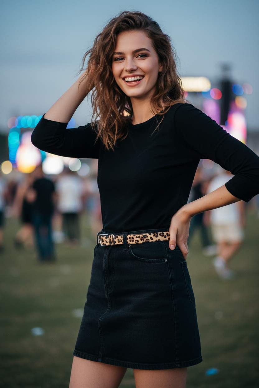 Ceinture Léopard Beige 2