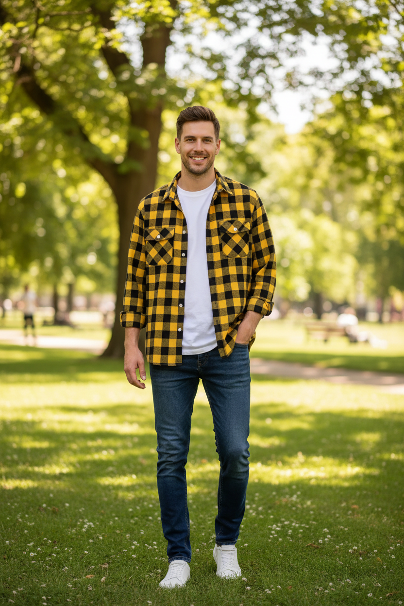 Chemise Jaune