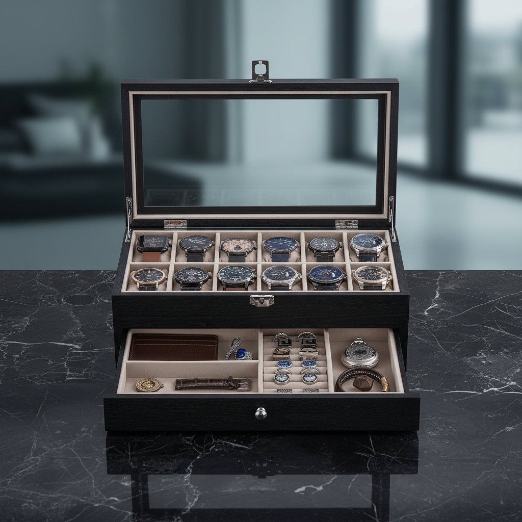 Coffret Noir – Minimaliste