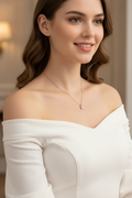 Collier clé – argent