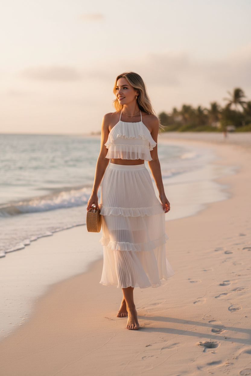 Ensemble Blanc/Ivoire