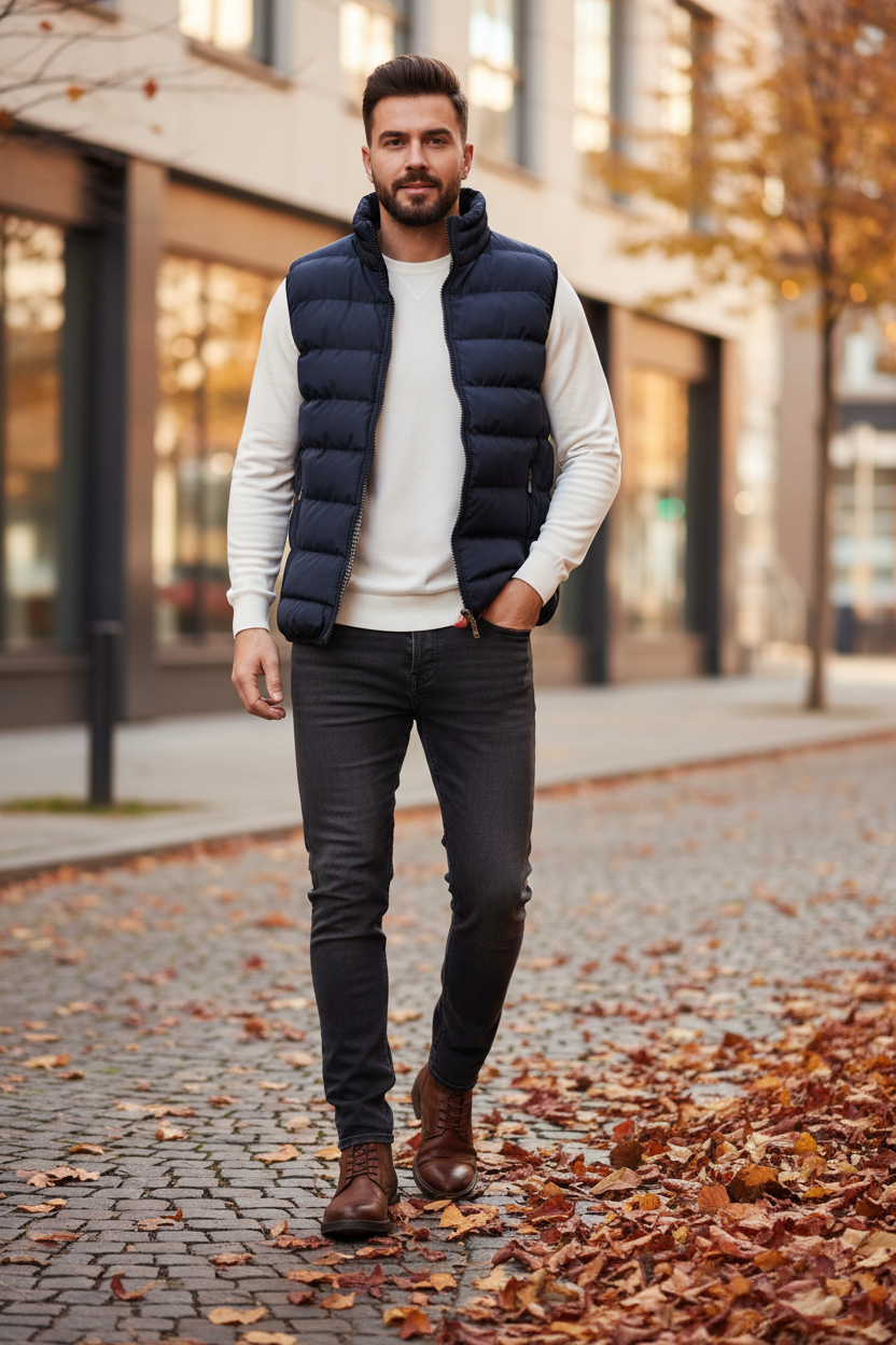 Gilet Bleu