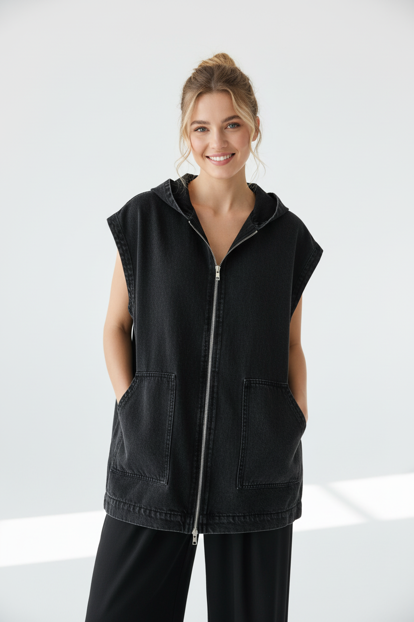 Gilet Denim – Studio
