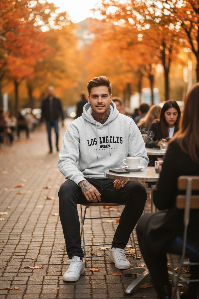 Hoodie Gris