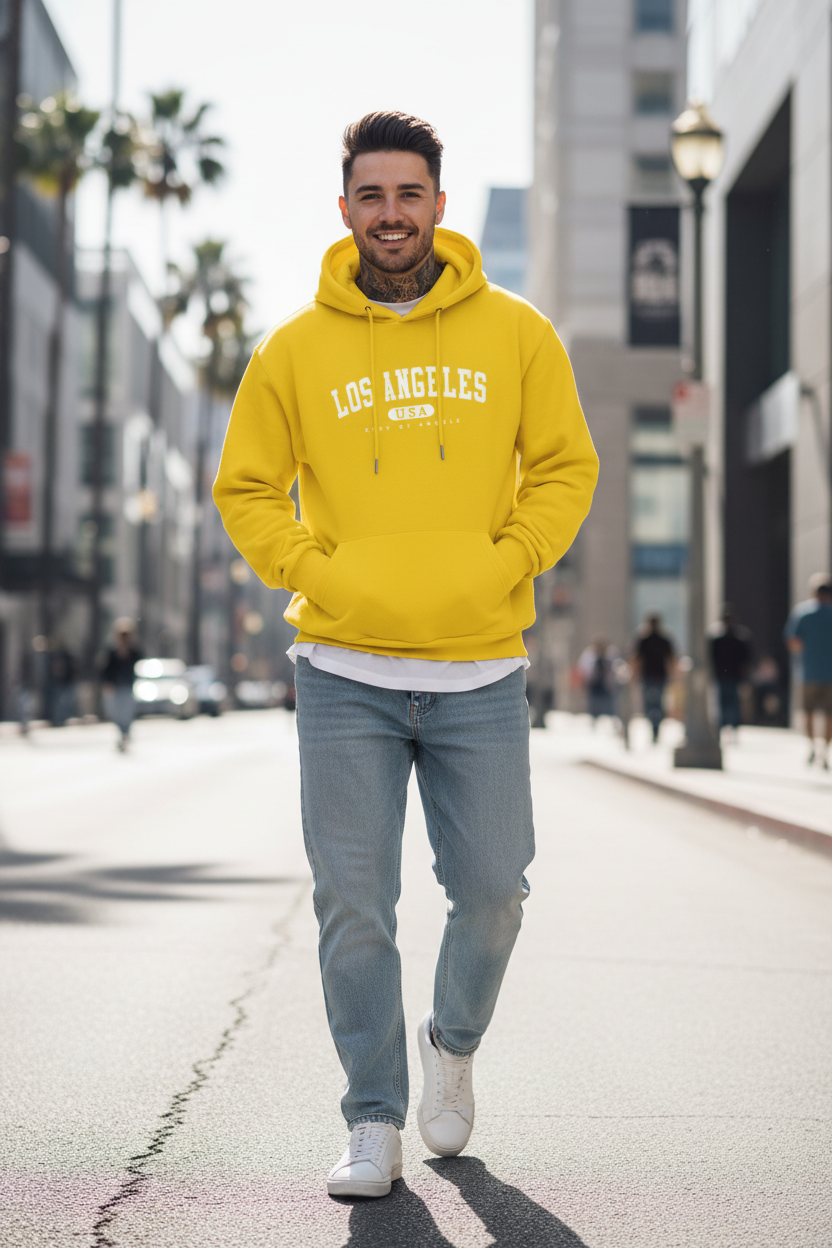 Hoodie Jaune