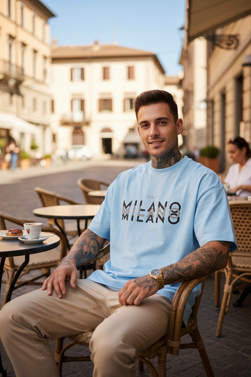 ITALY MILANO Bleu