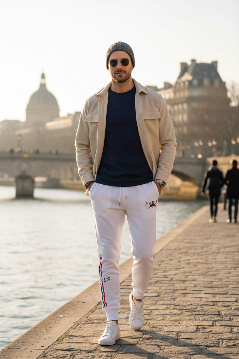 Jogging Blanc – Paris