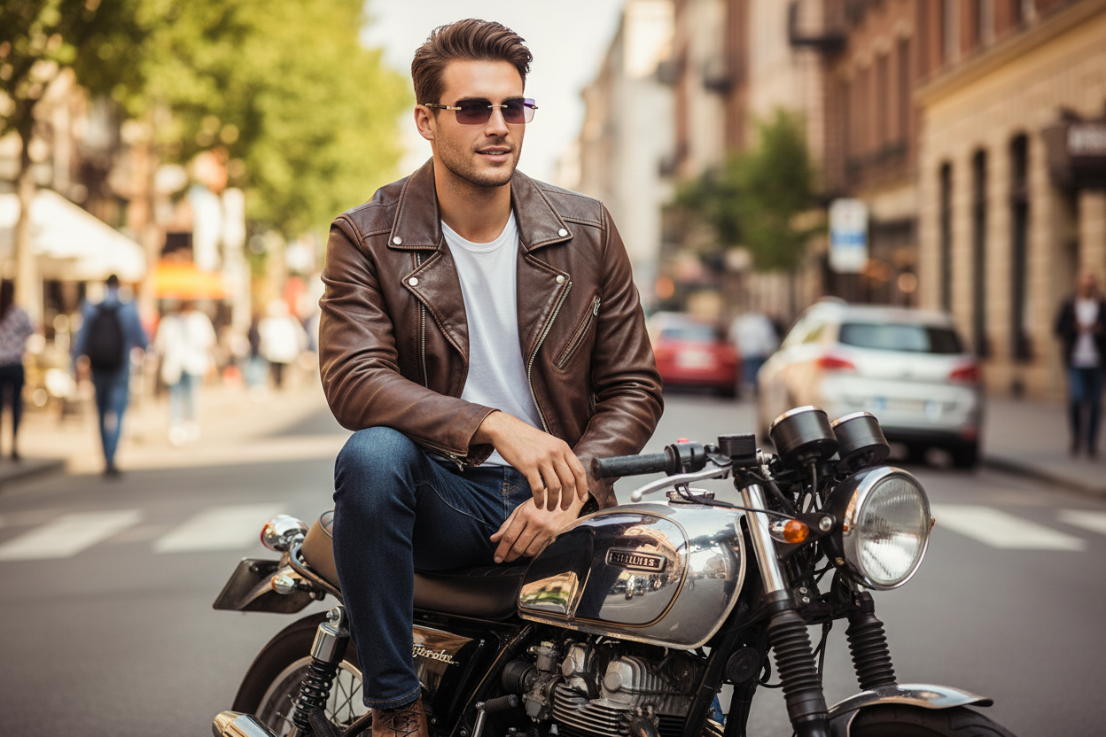 Lunettes MOONBIFFY – homme moto