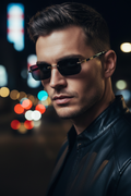 Lunettes MOONBIFFY homme – noir
