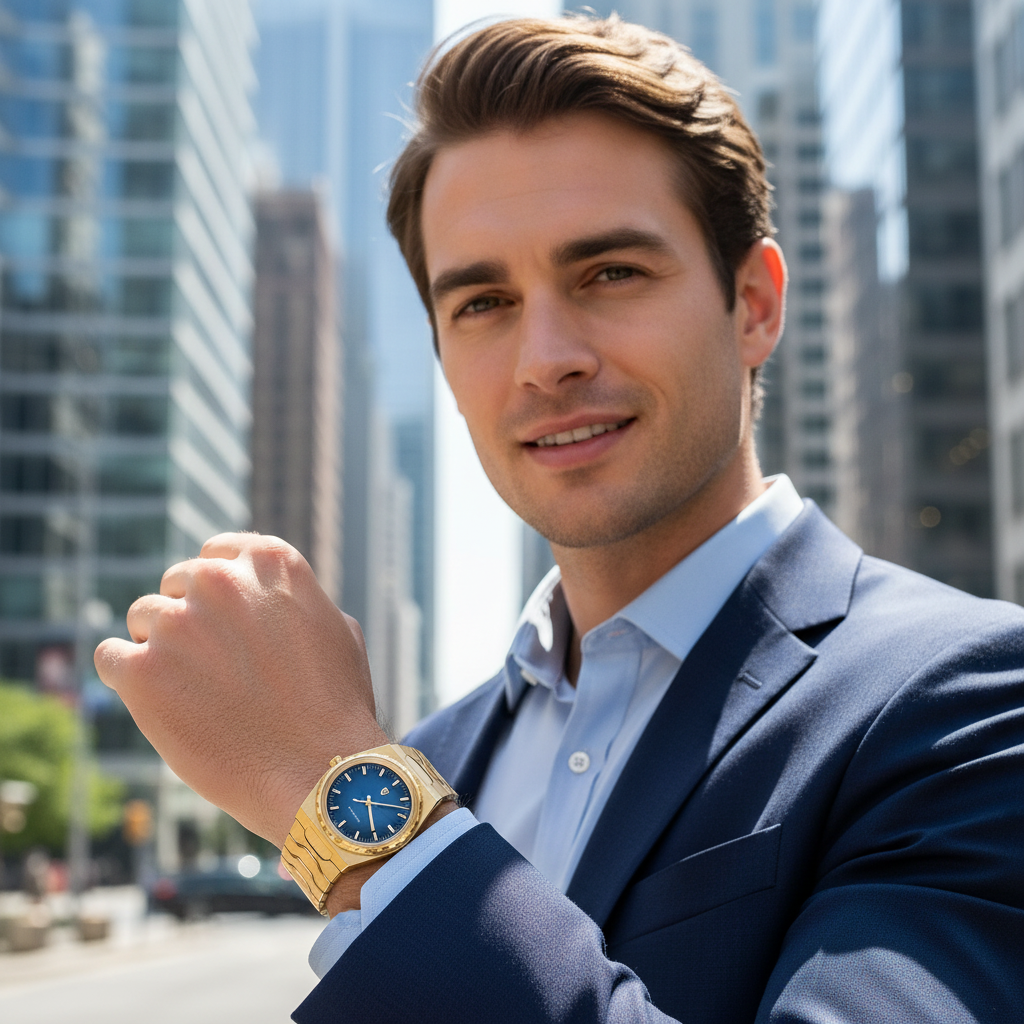 Montre Bleue