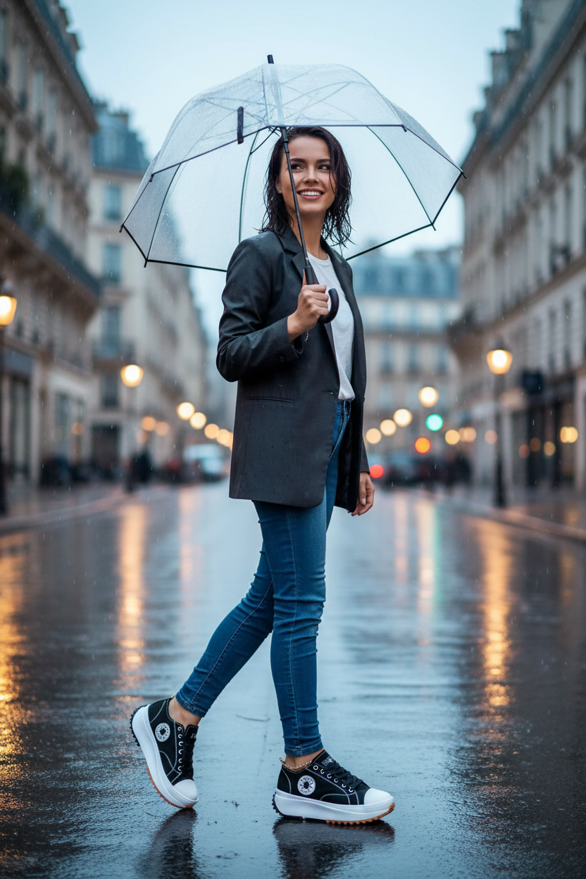 Noir – Paris Pluie