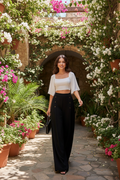 Pantalon Large - Jardin
