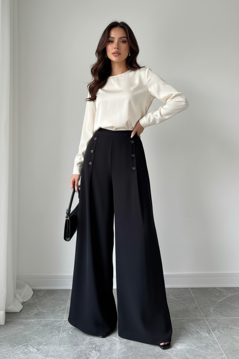 Pantalon Large - Studio