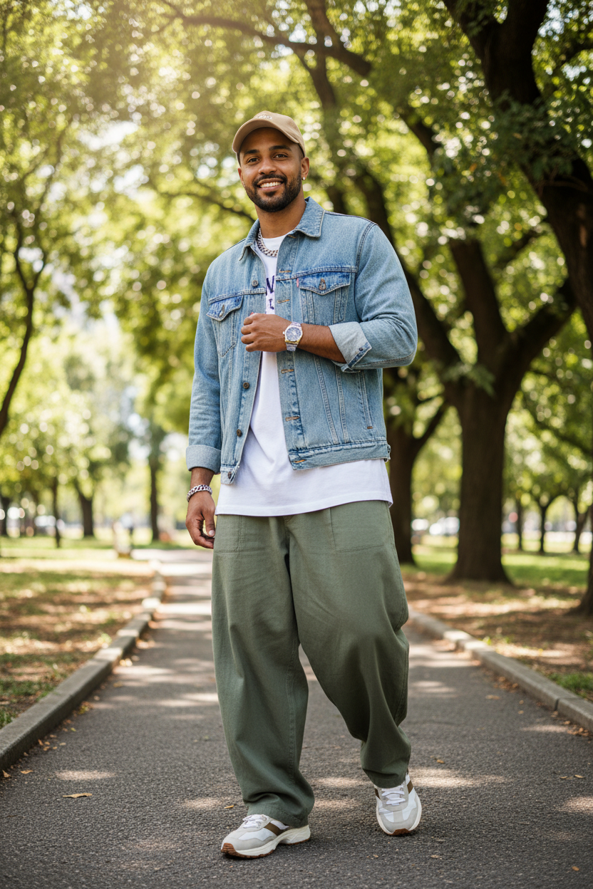 Pantalon Vert