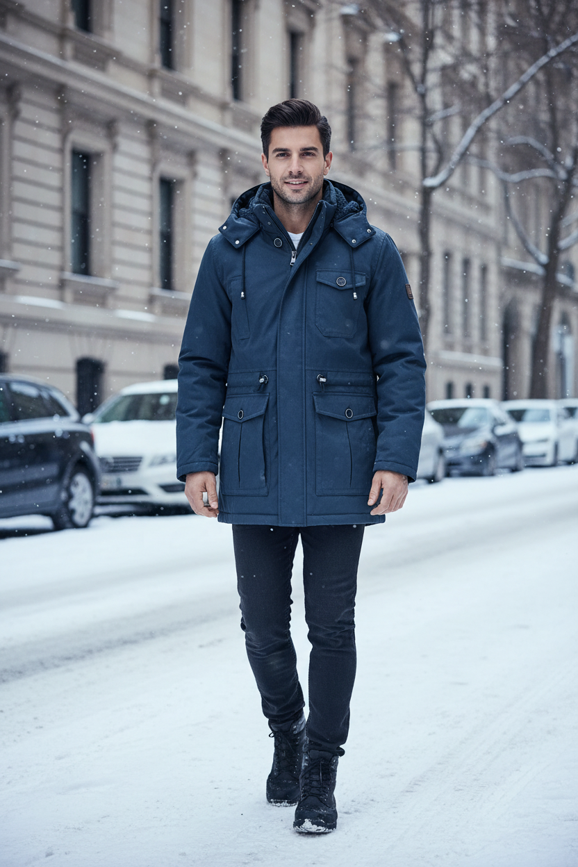 Parka Bleu