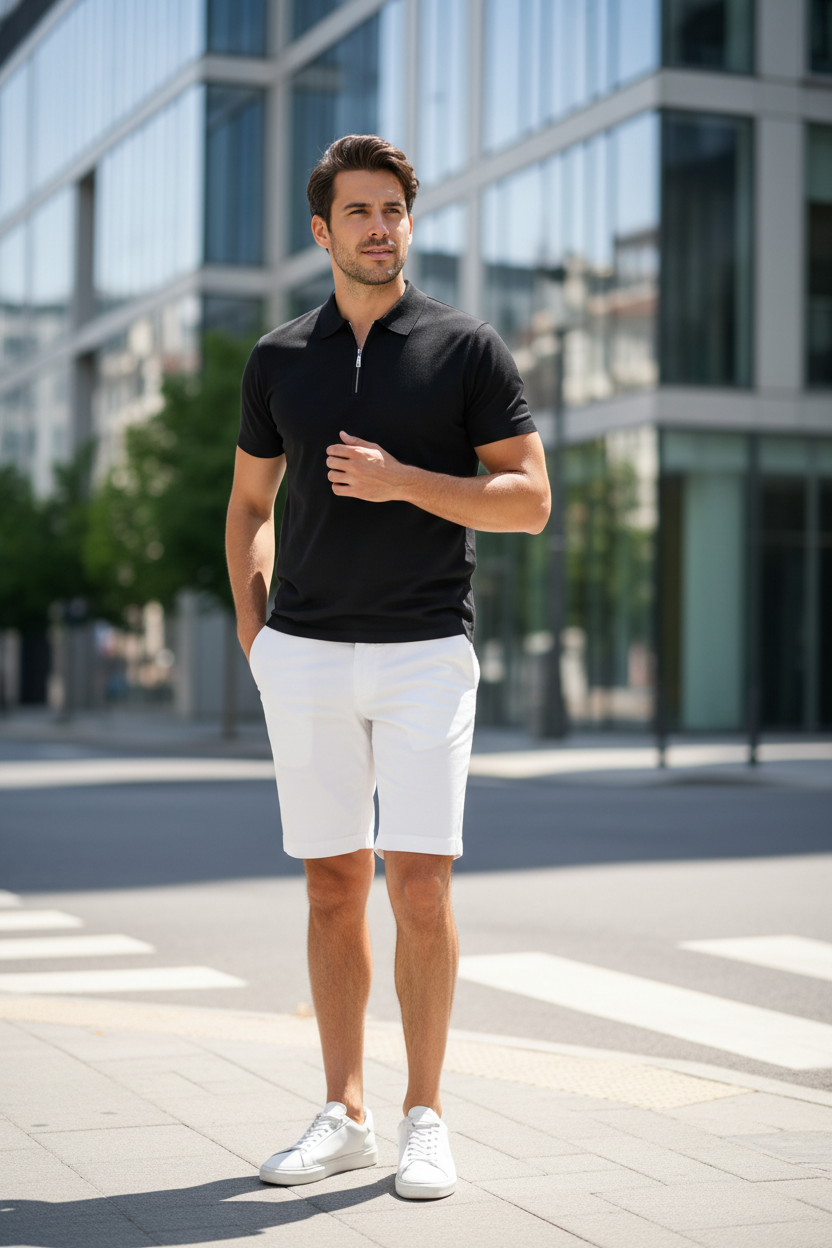 Polo Noir – Urbain