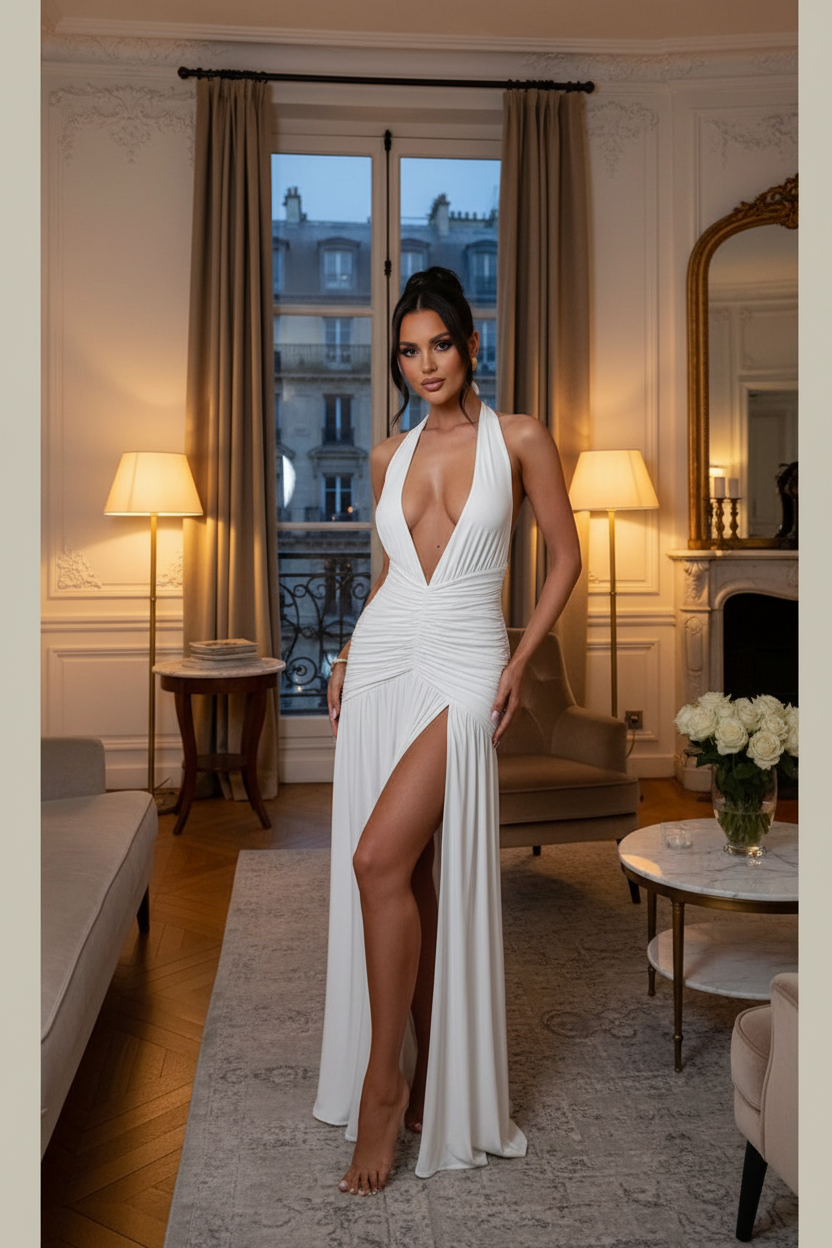 Robe Blanc
