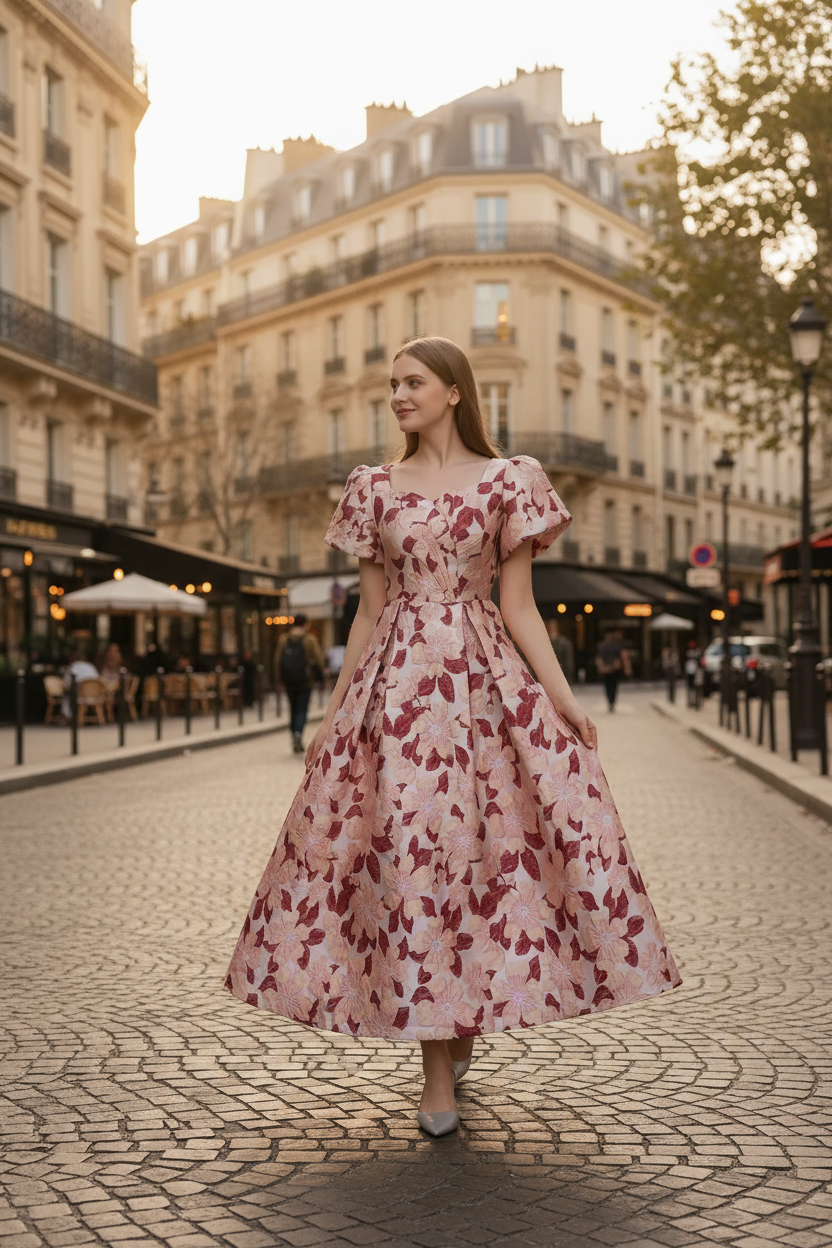 Robe Jacquard - Paris