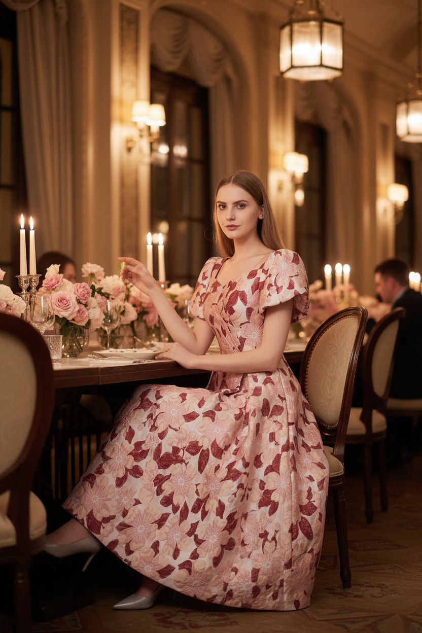 Robe Jacquard - Restaurant