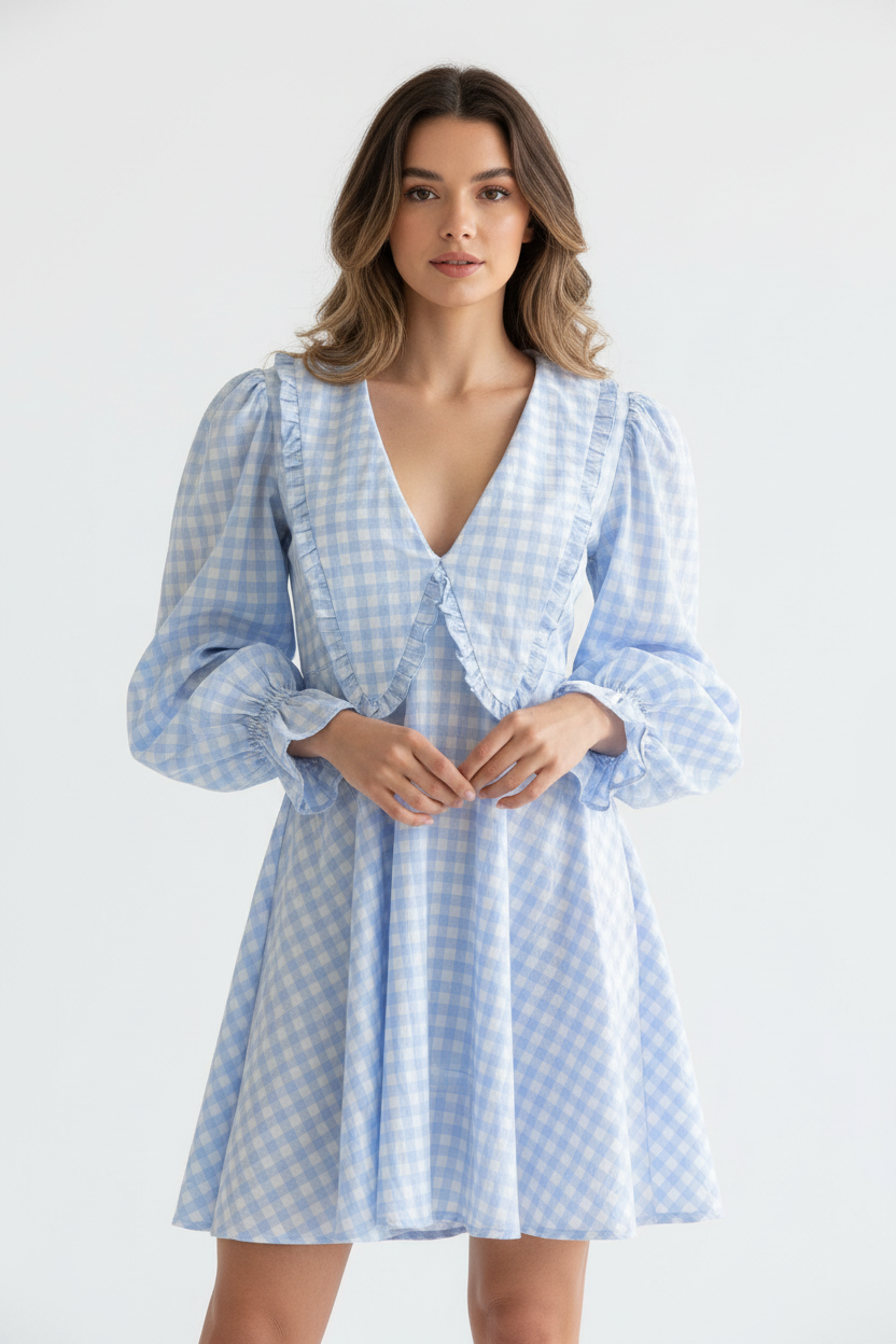 Robe Mini Bleu v3