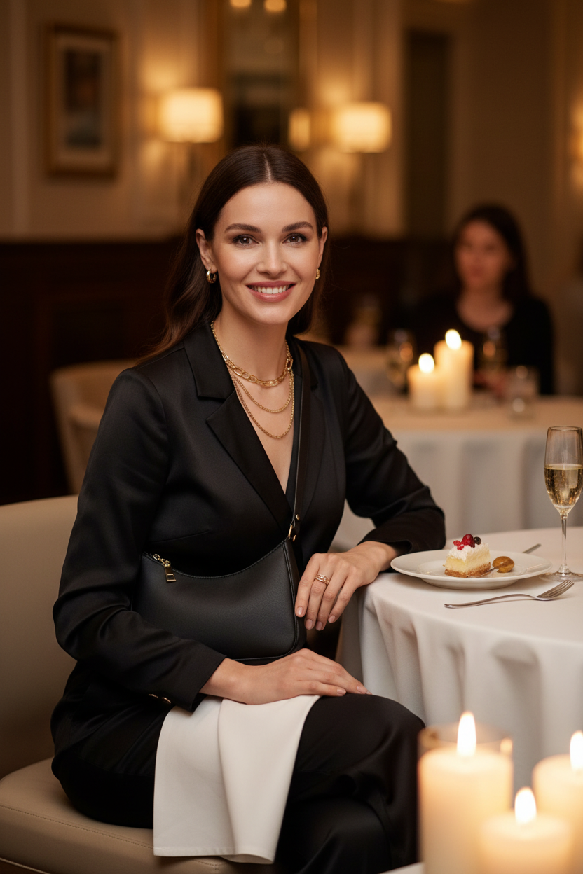 Sac HOMEFISH noir – restaurant
