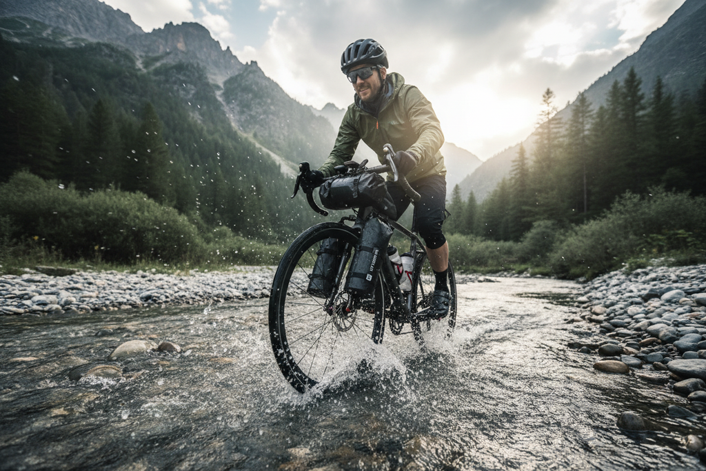 Sacoche vélo – rivière aventure