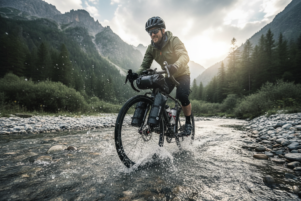 Sacoche vélo – rivière aventure