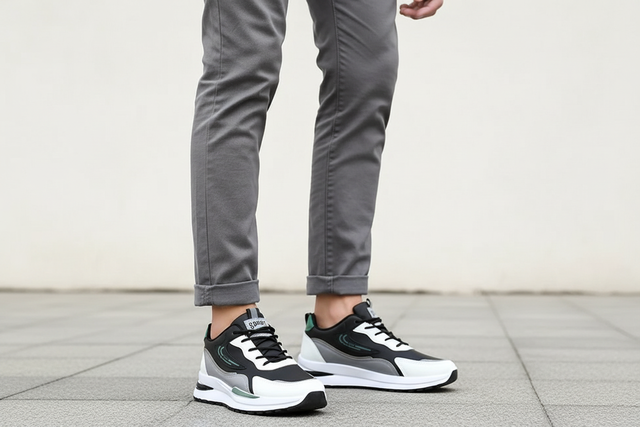 Sneakers Noir – Lifestyle lumineux