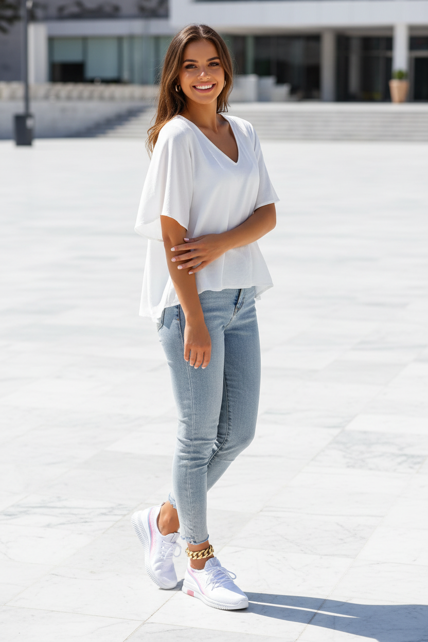 Sneakers Rose – Plaza Marbre
