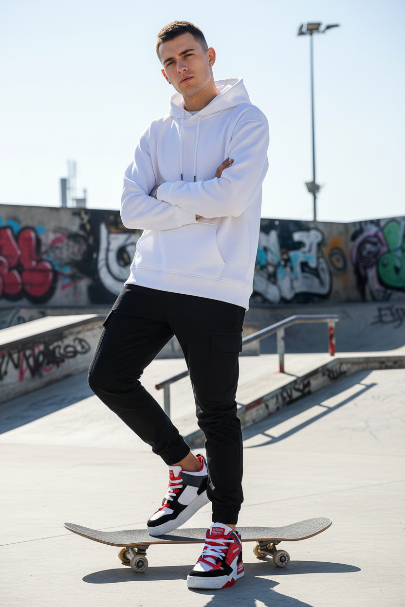 Sneakers Rouge – Skatepark