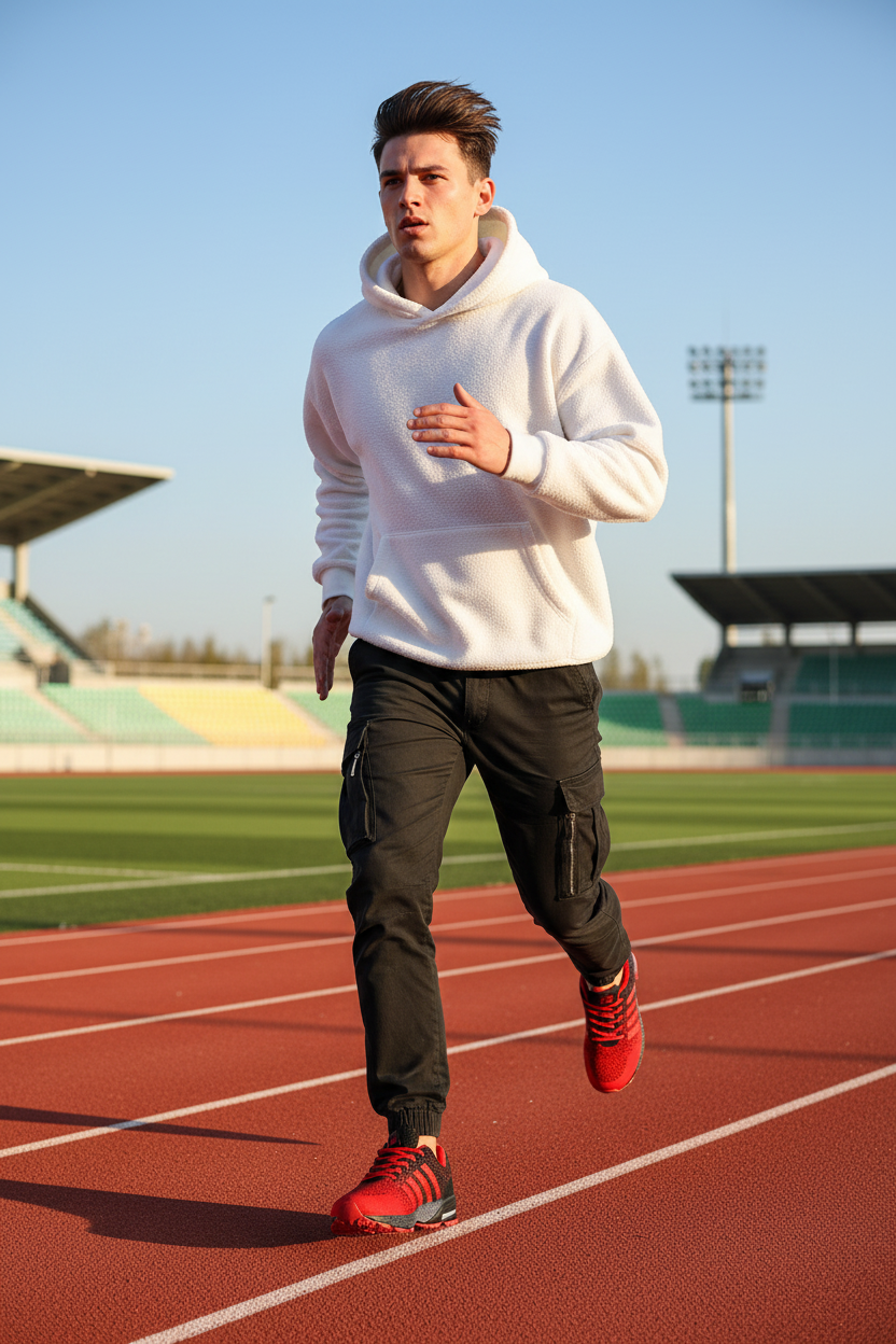 Sneakers Rouge