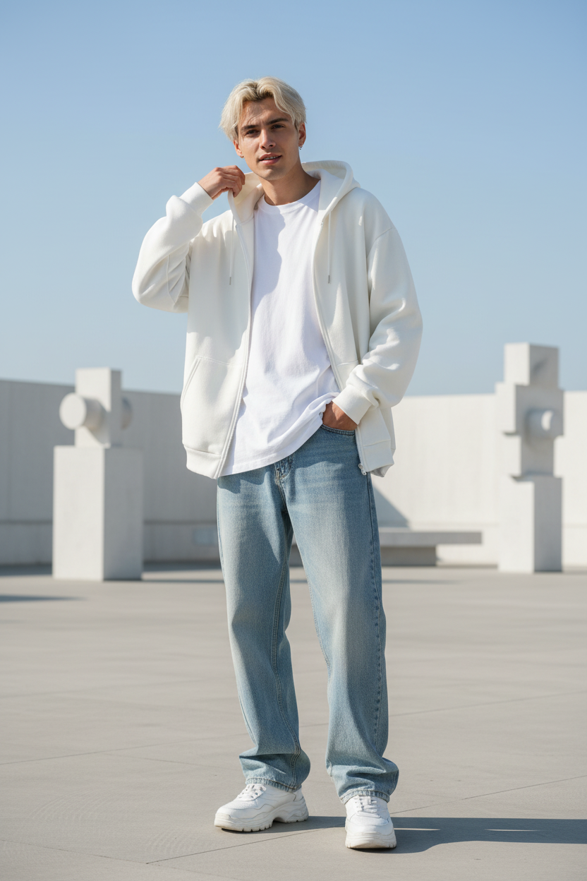 Sweat Blanc